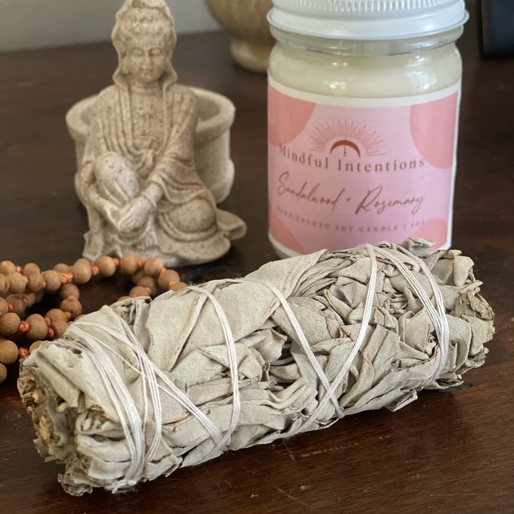 White Sage Sticks Box with 50